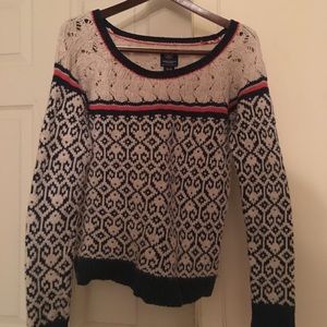 American Eagle Patterned Sweater